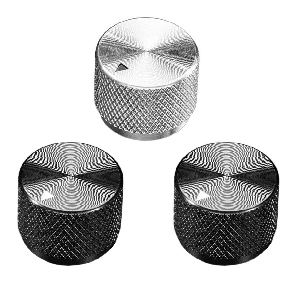 Black & Silver Knobs set