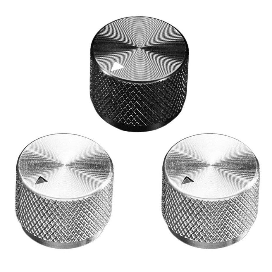 Silver & Black Knobs set