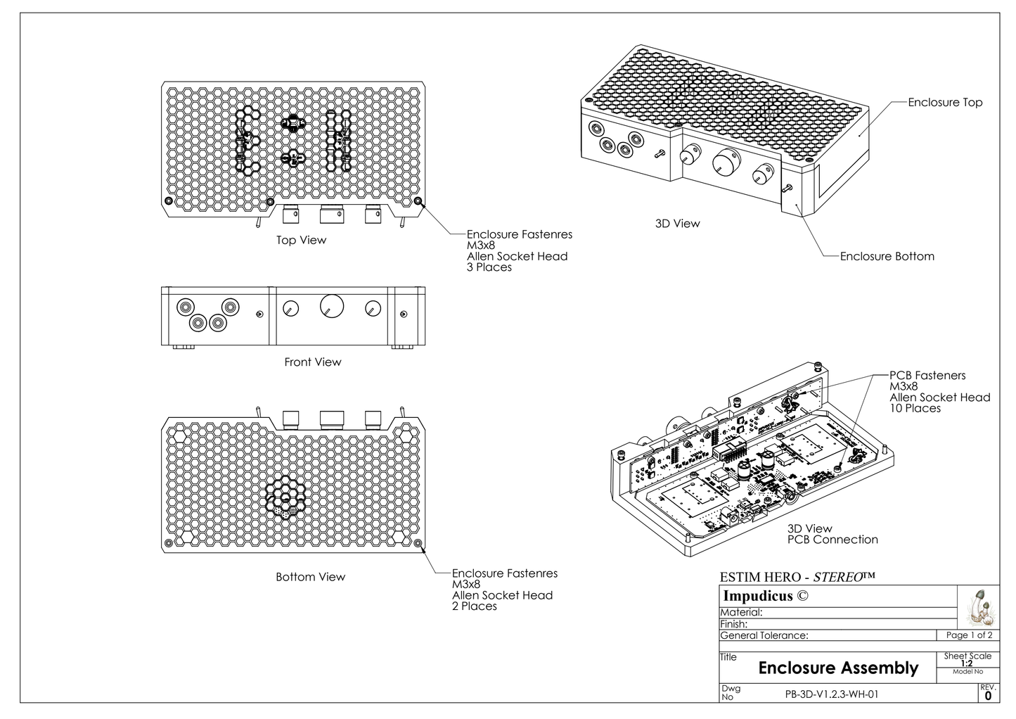 Enclosure 3D model [1.2.3]